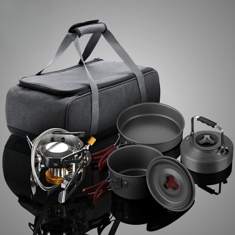 Outdoor Camping Kit - طقم موقد غاز محمول قابل للفصل