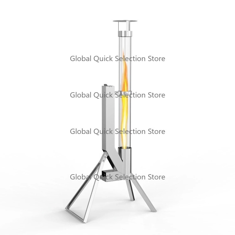 موقد خارجي يعمل بالحبيبات من ا - مراجعة Outdoor Camping Stove وسعره