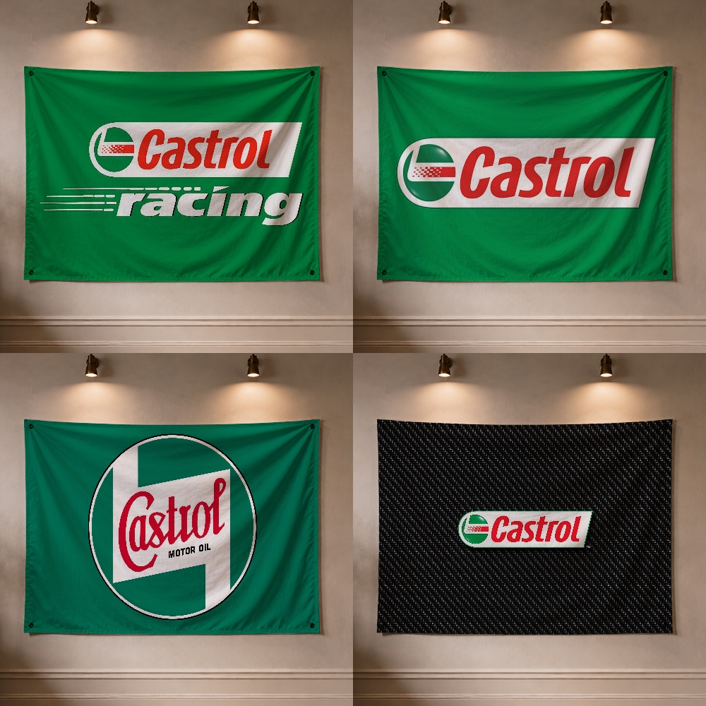 راية زينة لعلامة كاسترول موتور - مراجعة Outdoor Camping Brands وسعره