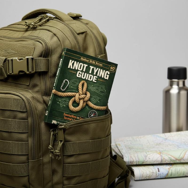 كتاب دليل أساسيات ربط العقد، 5 - مراجعة Outdoor Camping Essentials وسعره