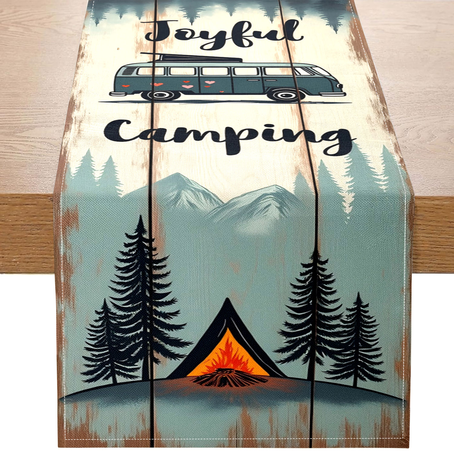 1 مفرش طاولة على طراز التخييم  - مراجعة Outdoor Camping Exhibition وسعره