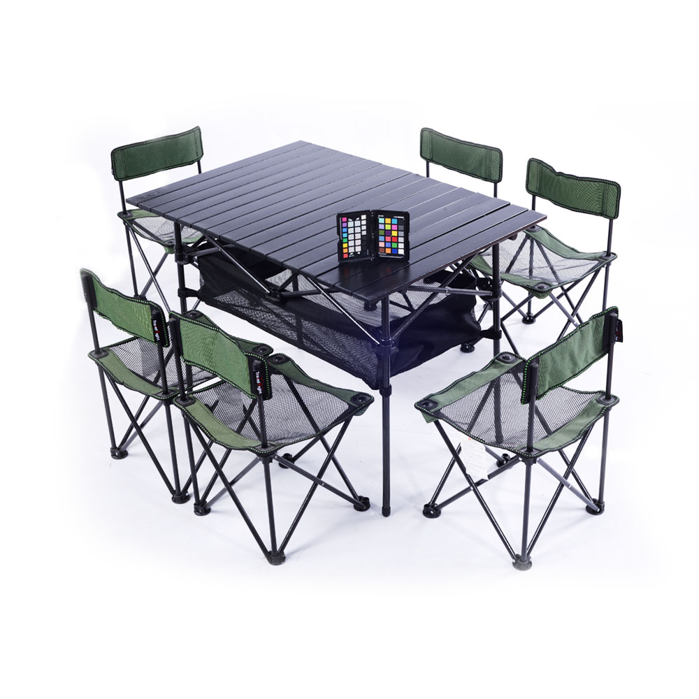 طاولة تخييم قابلة للطي عالية ا - مراجعة Quality Outdoor Camping Chairs وسعره