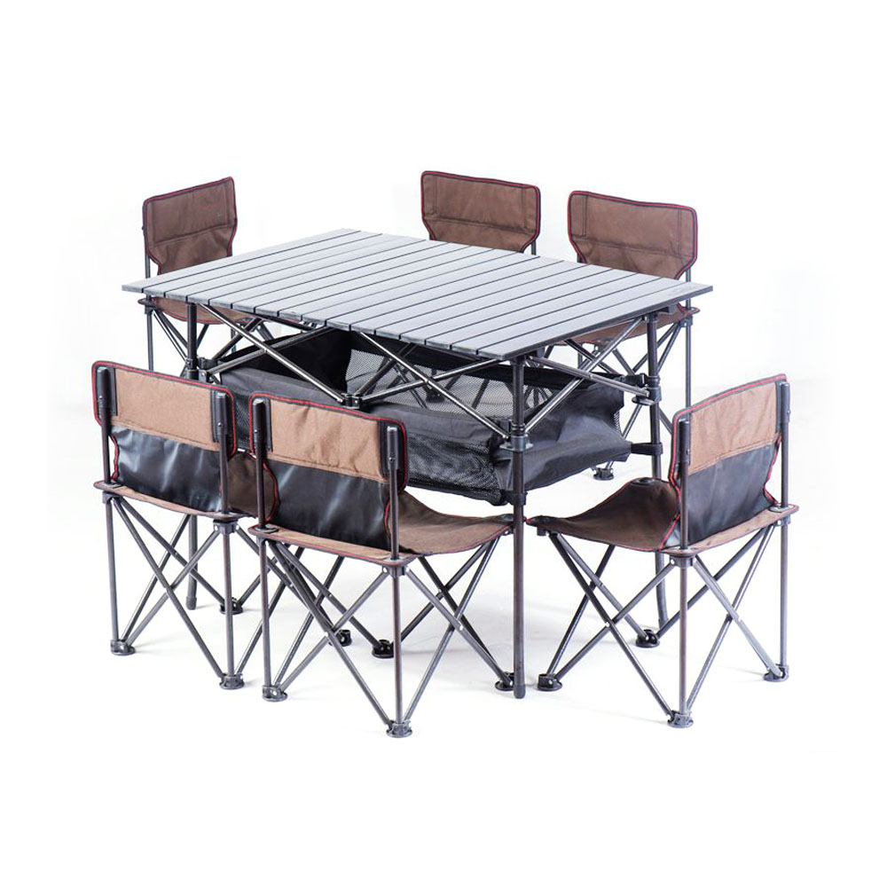 طاولة تخييم قابلة للطي عالية ا - مراجعة Quality Outdoor Camping Chairs وسعره