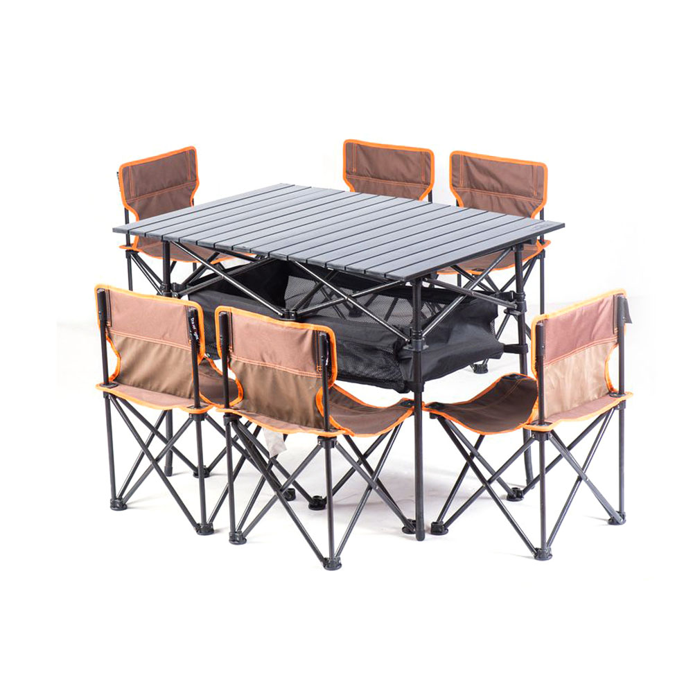 طاولة تخييم قابلة للطي عالية ا - مراجعة Quality Outdoor Camping Chairs وسعره