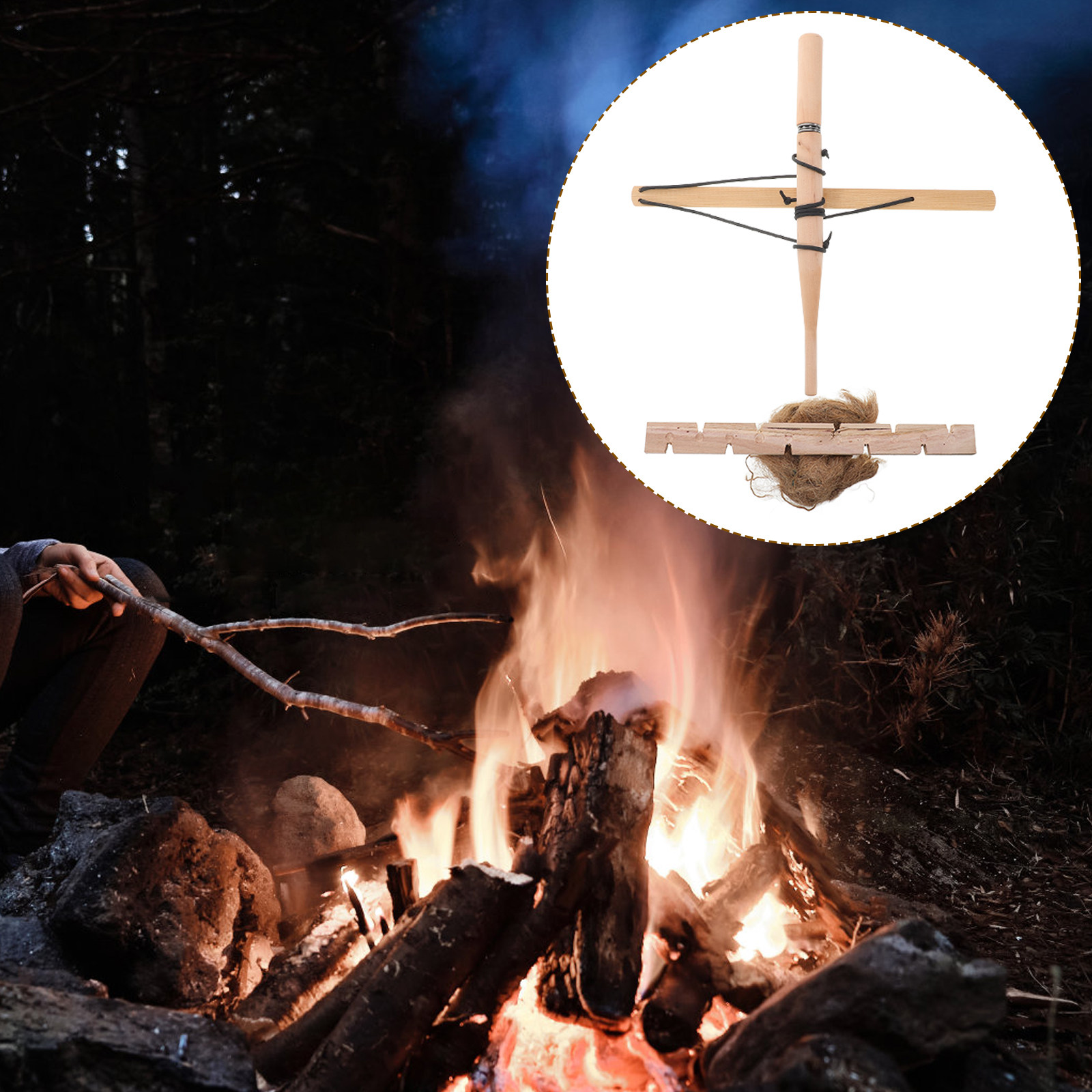 مجموعة أدوات إشعال النار، مثقا - مراجعة Outdoor Camping Kit وسعره