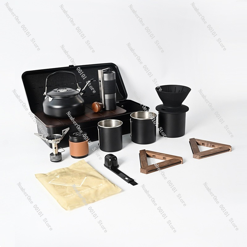 مجموعة تحضير القهوة اليدوية لل - مراجعة Outdoor Camping Kit وسعره