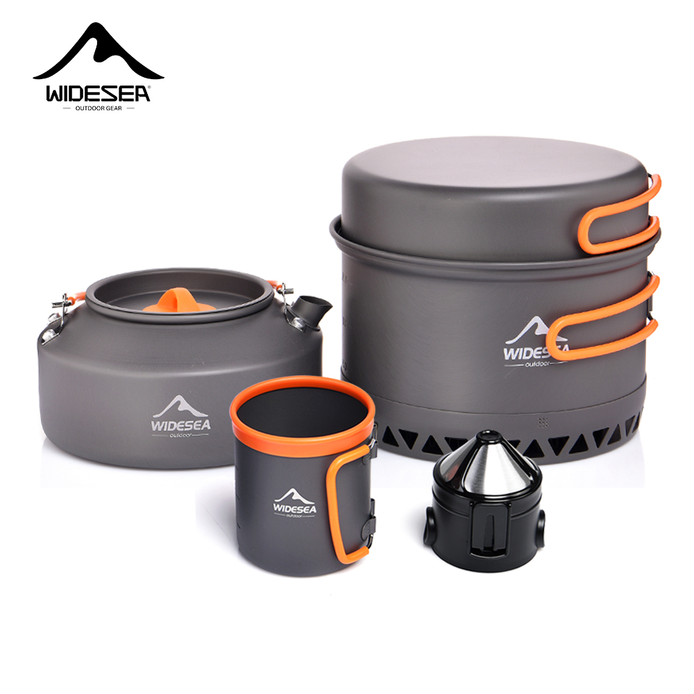 أدوات المائدة التخييم مجموعة ت - مراجعة Outdoor Camping Cooking Equipment وسعره