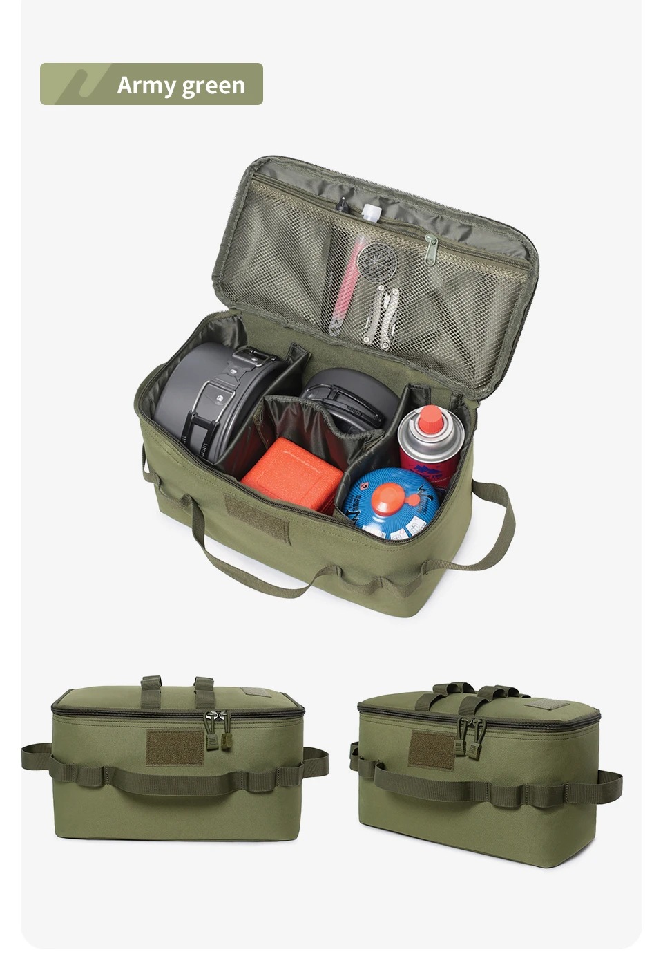 حقيبة تخزين خزان الغاز للتخييم - مراجعة Outdoor Camping Cooking Equipment وسعره