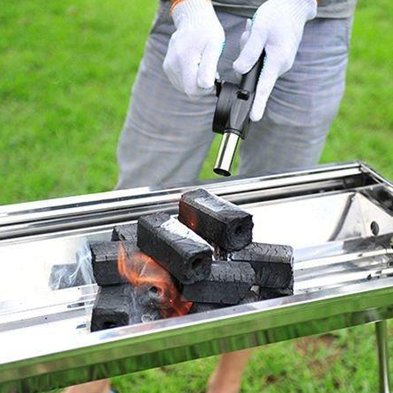 شواء مروحة منفاخ الهواء سريع م - مراجعة Outdoor Camping Activities وسعره