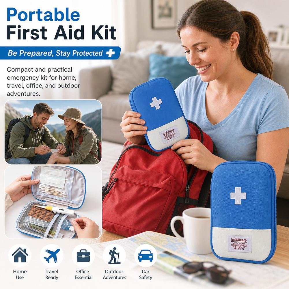 حقيبة إسعافات أولية محمولة ذات - مراجعة Outdoor Camping Kit وسعره