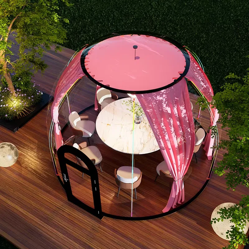 منزل فقاعي كروي للمعارض الخارج - مراجعة Outdoor Camping Exhibition وسعره