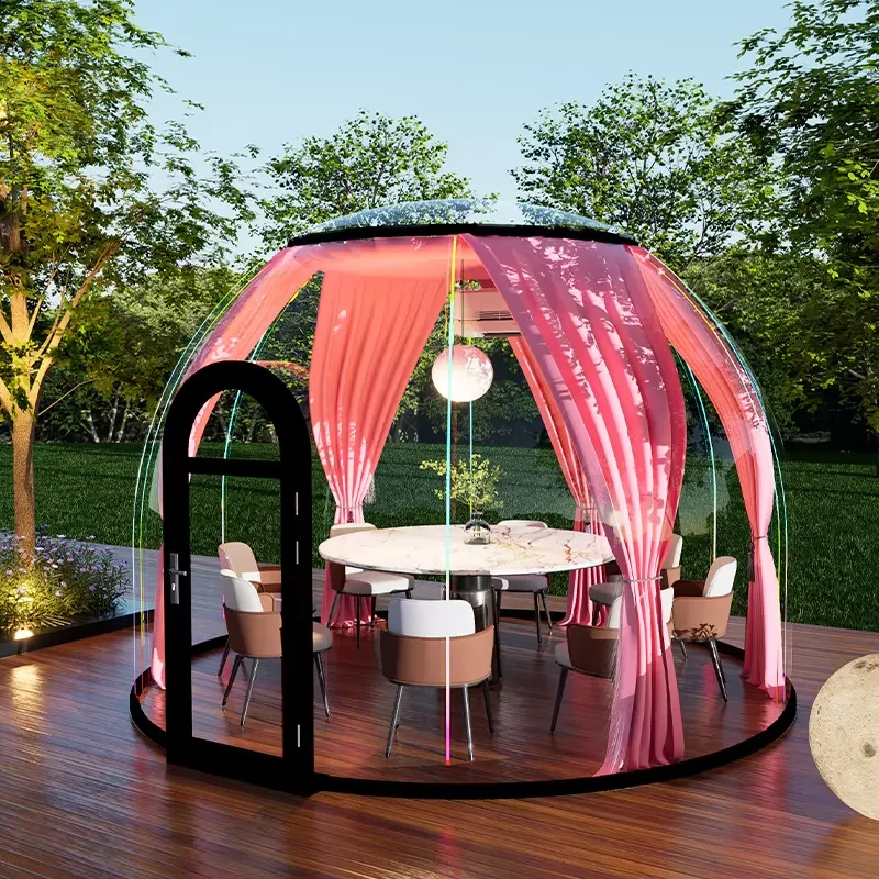 منزل فقاعي كروي للمعارض الخارج - مراجعة Outdoor Camping Exhibition وسعره