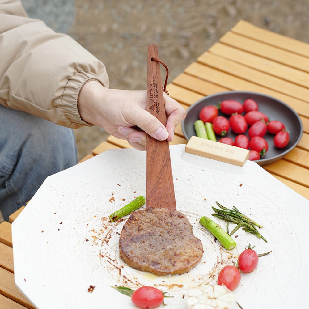 ملعقة خشبية للتخييم في الهواء  - مراجعة Outdoor Camping Cooking Equipment وسعره