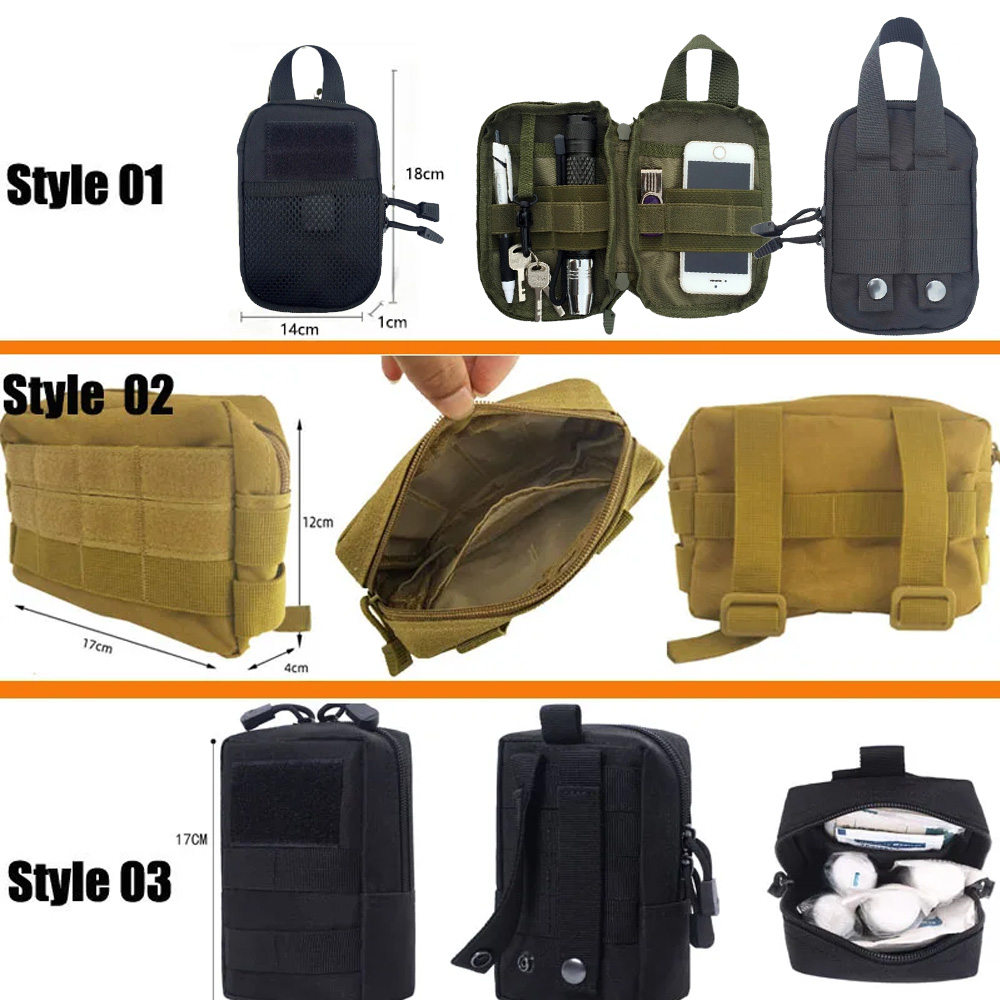 IFAK EDC حقيبة الخصر حقيبة ستر - مراجعة First Aid Kit Camping وسعره