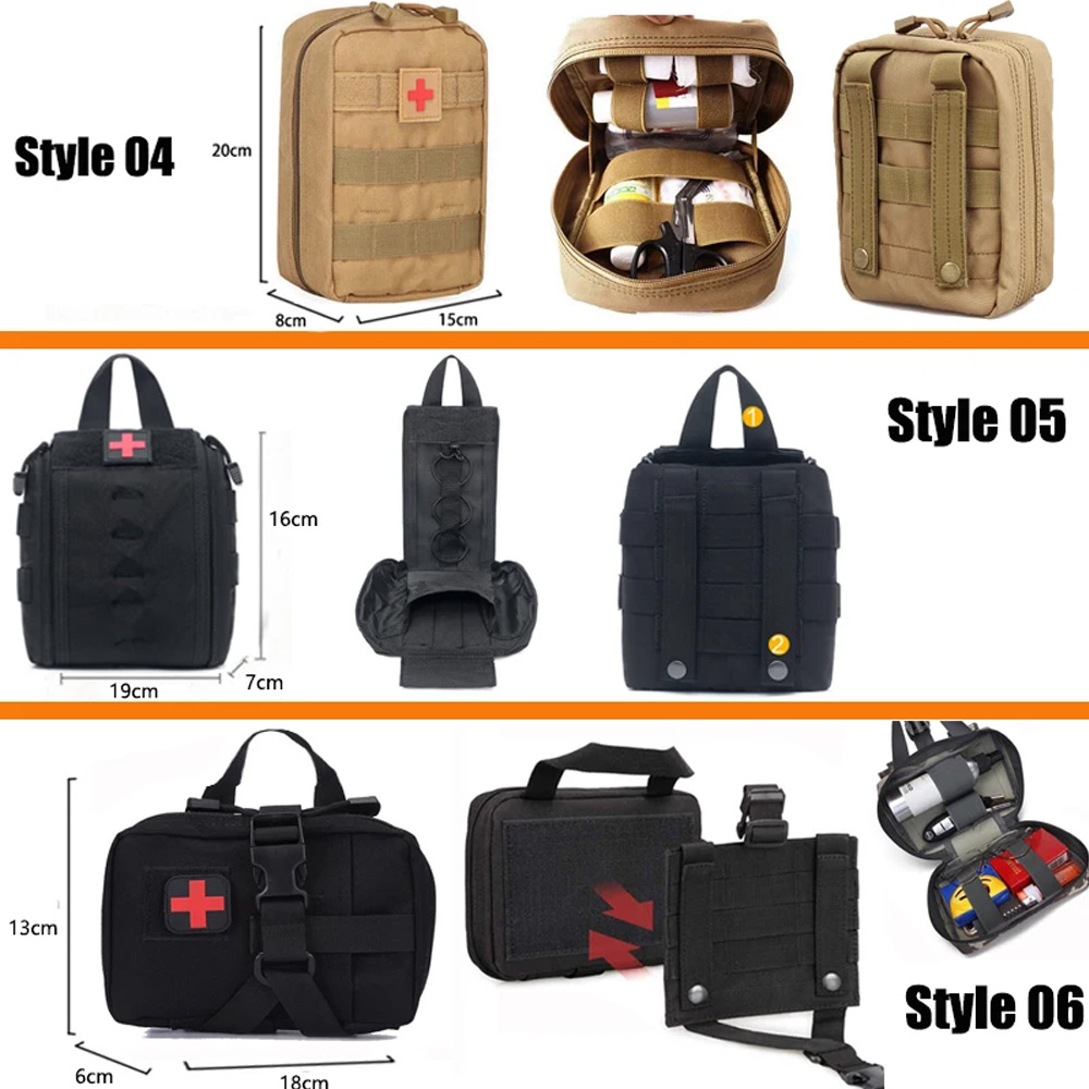 IFAK EDC حقيبة الخصر حقيبة ستر - مراجعة First Aid Kit Camping وسعره