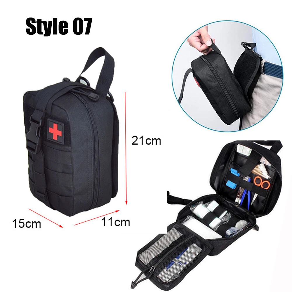 IFAK EDC حقيبة الخصر حقيبة ستر - مراجعة First Aid Kit Camping وسعره
